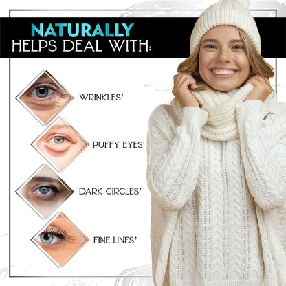 Under Eye Patches - Collagen, Caffeine & Hyaluronic Acid (30 Pairs)