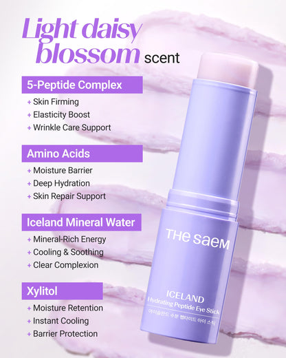 theSAEM Iceland Eye Stick Complete Bundle - Triple Care (3 x 0.38 oz)