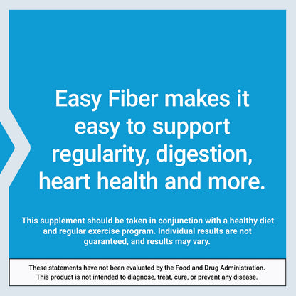 Life Extension Easy Fiber - Glucomannan Fiber, Regularity, Digestion, Heart Health, No Artificial Sweeteners, Vegetarian, Non-GMO, Gluten Free, Sugar Free, Net Wt. 167 G (0.368 Lb. Or 5.89 Oz)