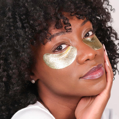 Wander Beauty Baggage Claim Eye Masks - Gold Foil (6 Pairs)