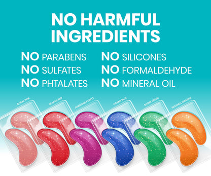 Stylia Collagen & Vitamin C Under Eye Patches - Vegan Eye Mask (30 Pairs)