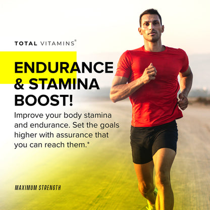 Testosterone Booster for Men - Energy, Stamina & Muscle Growth Support Male Enhancement Supplement