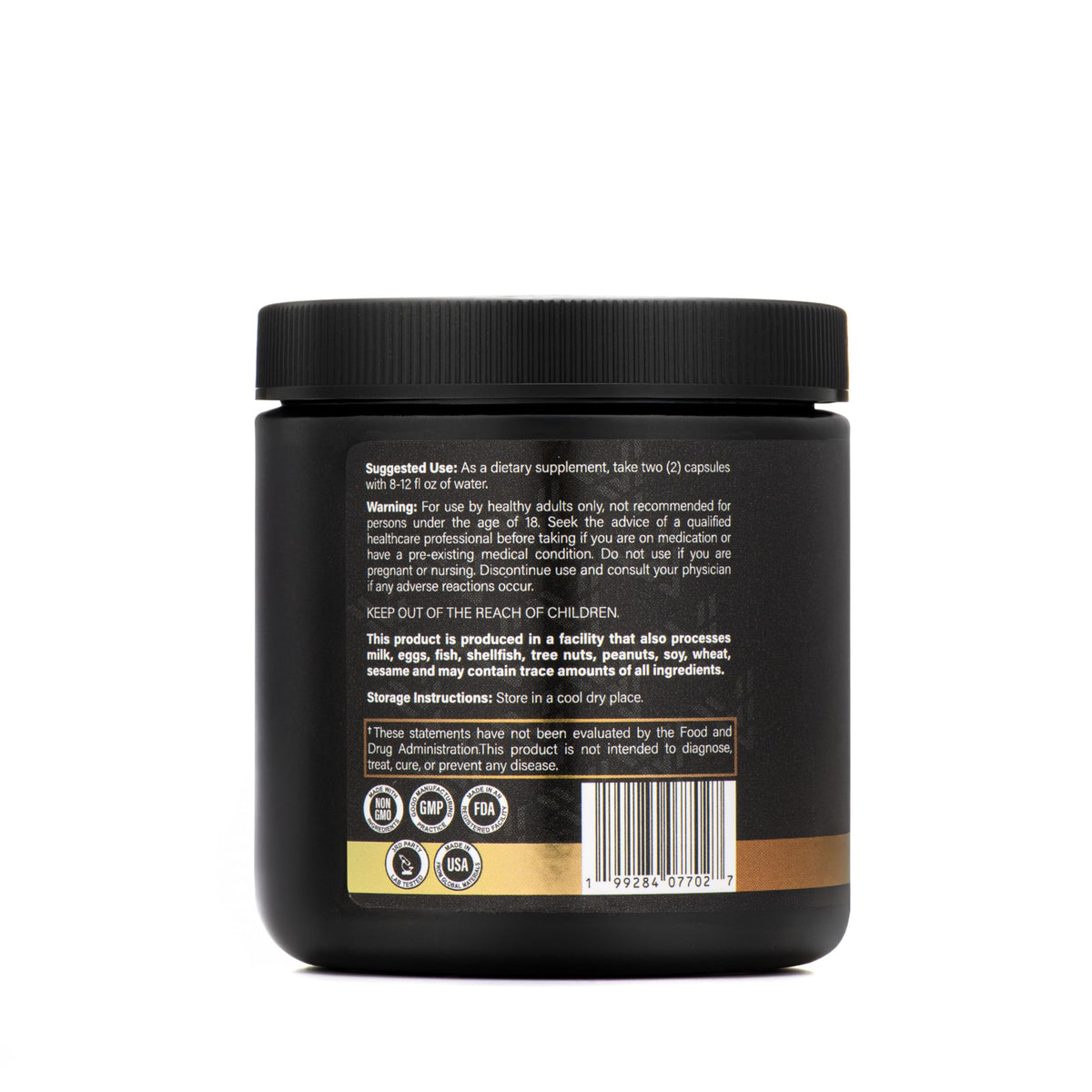 7-in-1 Testosterone Booster for Men - Tongkat Ali, Maca, Ashwagandha & Shilajit - Energy, Strength & Stamina Support - VitalVault (60 Capsules)