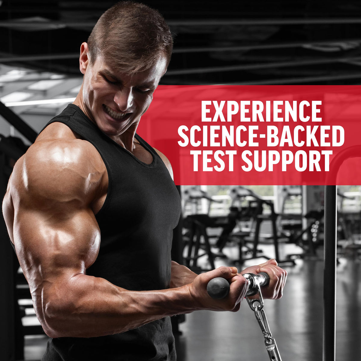 Testosterone Booster for Men - Energy, Lean Muscle Growth & Performance Support with Fenugreek & Green Tea Extract