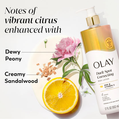 Olay Tone Enhancing Body Lotion with AHA Serum 17 fl oz