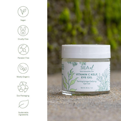 Sea-el Vitamin C Kelp Eye Gel - Toning & Age Defying (1 oz)