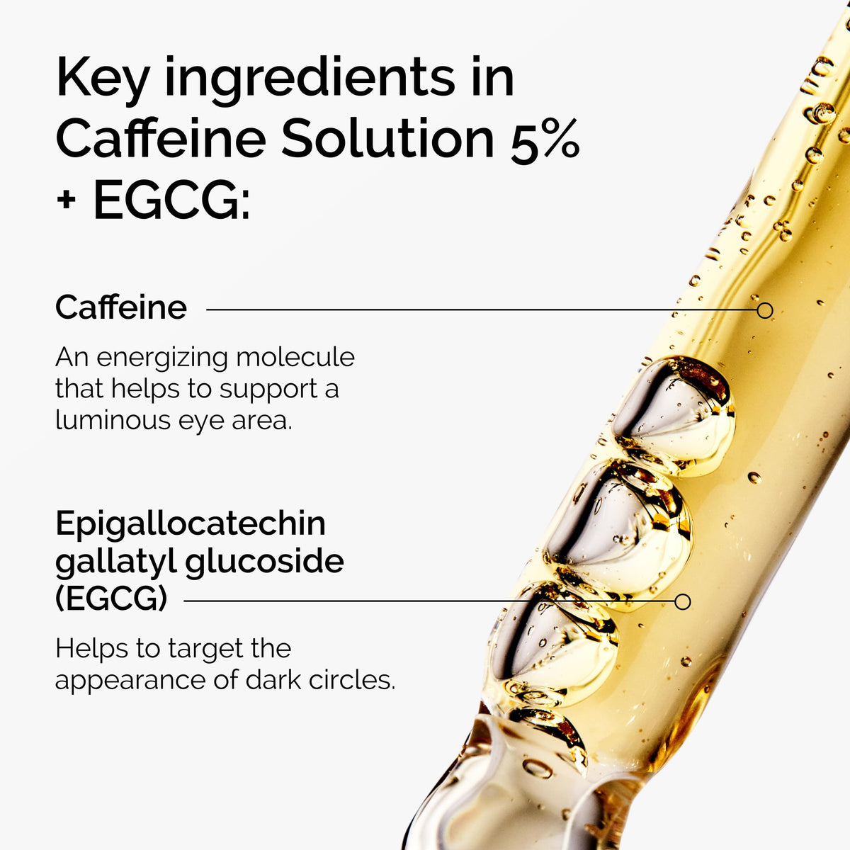 The Ordinary Caffeine Solution 5% + EGCG Eye Serum 1 fl oz Pack of 2