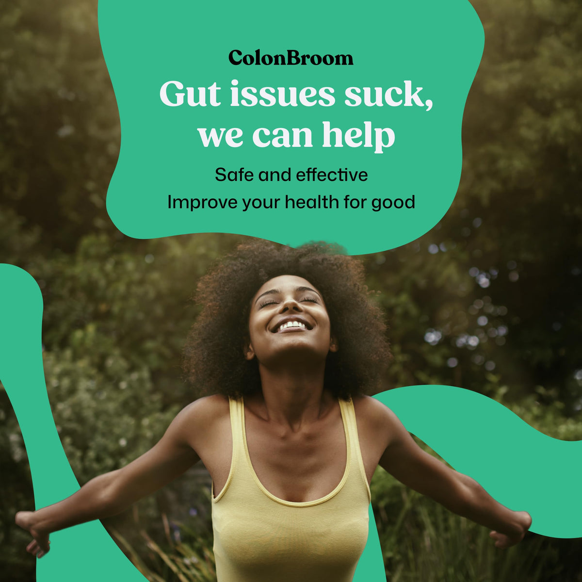 ColonBroom Psyllium Husk Powders (Strawberry, 150 Servings) - Colon Cleanse for Bloating Relief & Gut Health - Colon Broom Fiber Powder Drink - Vegan, Gluten Free, Non-GMO Fiber Powder Supplement