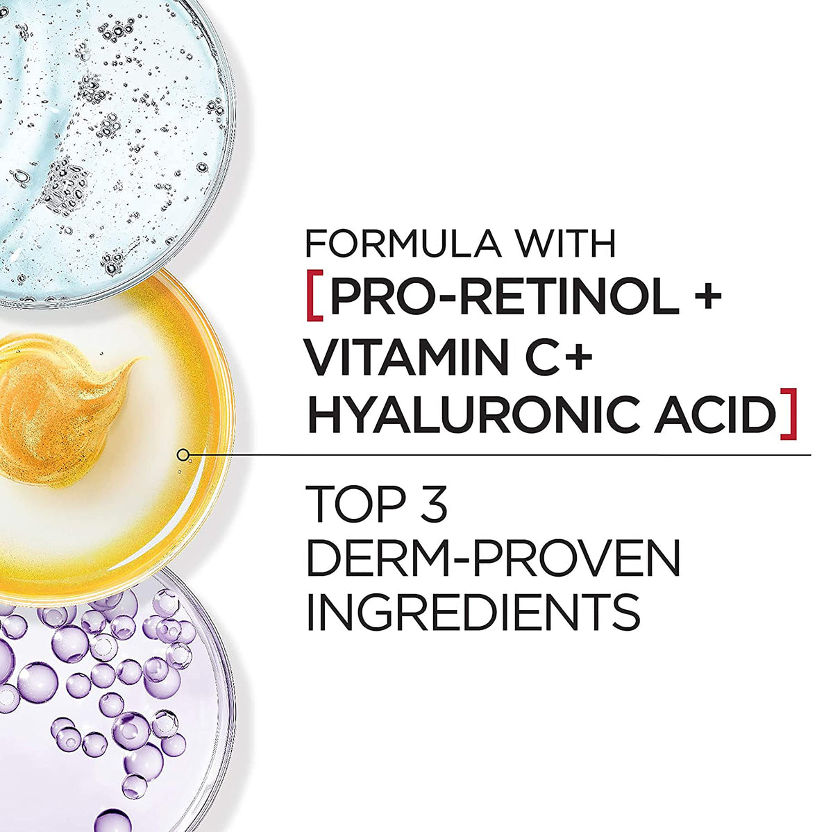 L'Oreal Paris Revitalift Triple Power Eye Cream (0.5 fl oz) - Anti-Aging Treatment with Pro-Retinol, Vitamin C & Hyaluronic Acid