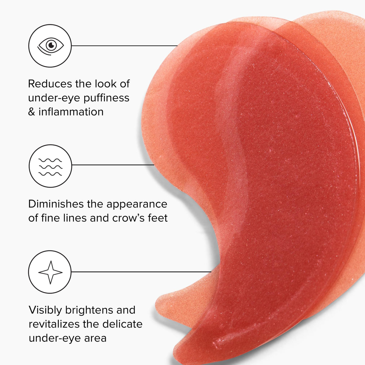 DRMTLGY Brightening Eye Masks (2 Pack / 120 Patches) - Biodegradable Hydrogel Eye Patches for Dark Circles, Puffiness & Wrinkles