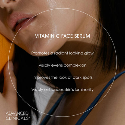 Advanced Clinicals 3PC Skincare Set - Vitamin C, Retinol & Hyaluronic Acid