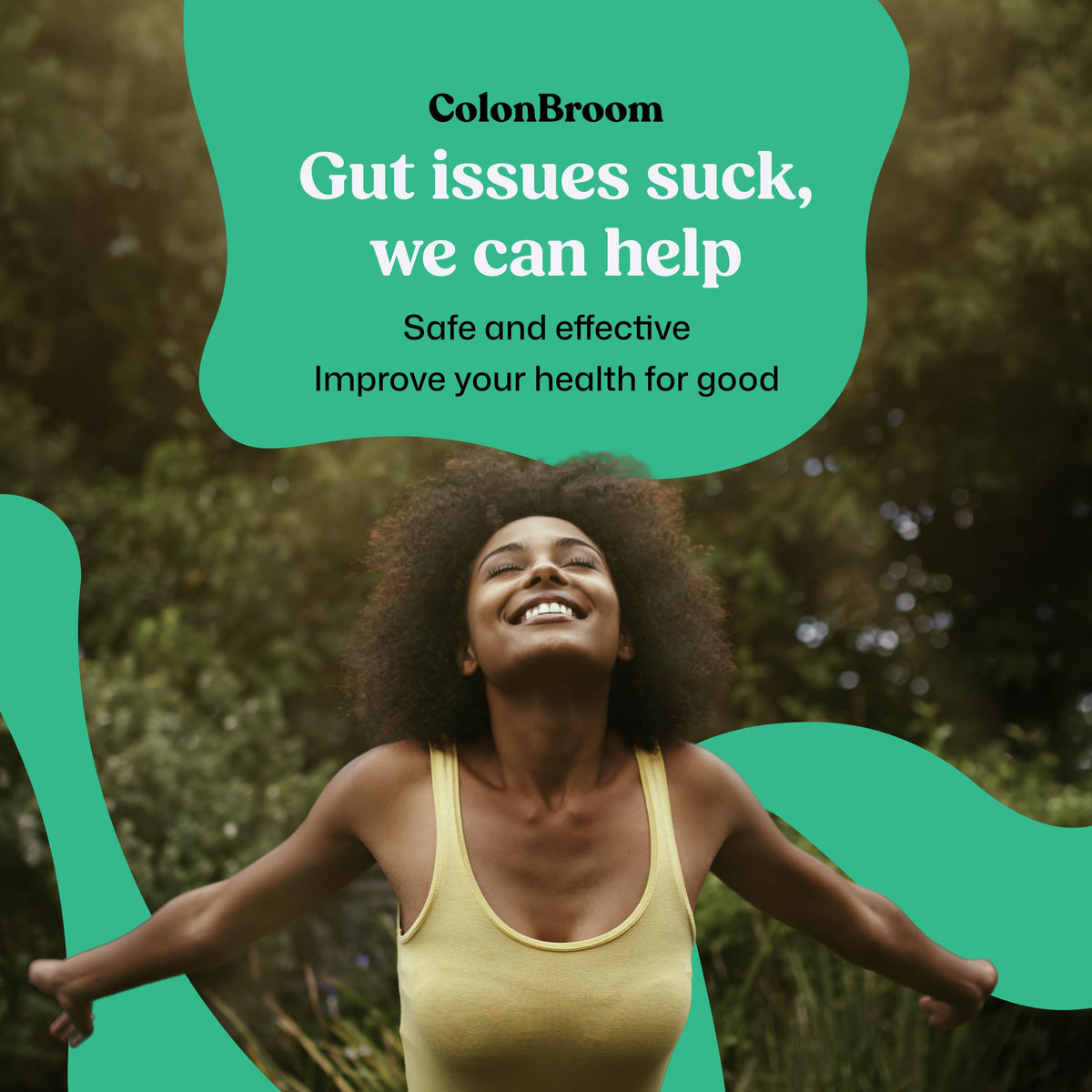 ColonBroom Psyllium Husk Powder (Strawberry, 150 Servings) - Colon Cleanse for Bloating Relief & Gut Health - Colon Broom Fiber Powder Drink - Vegan, Gluten Free, Non-GMO Fiber Powder Supplement
