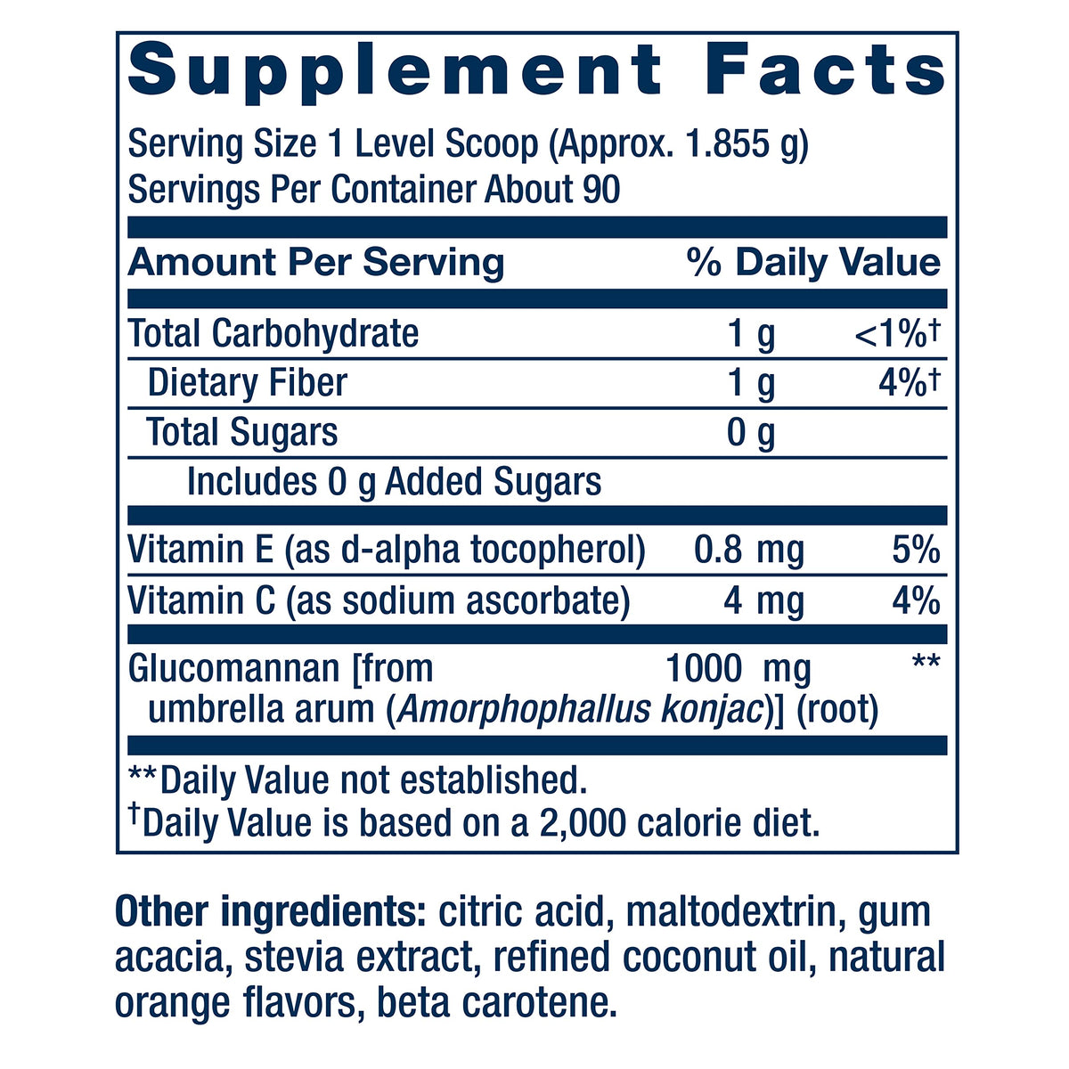 Life Extension Easy Fiber - Glucomannan Fiber, Regularity, Digestion, Heart Health, No Artificial Sweeteners, Vegetarian, Non-GMO, Gluten Free, Sugar Free, Net Wt. 167 G (0.368 Lb. Or 5.89 Oz)