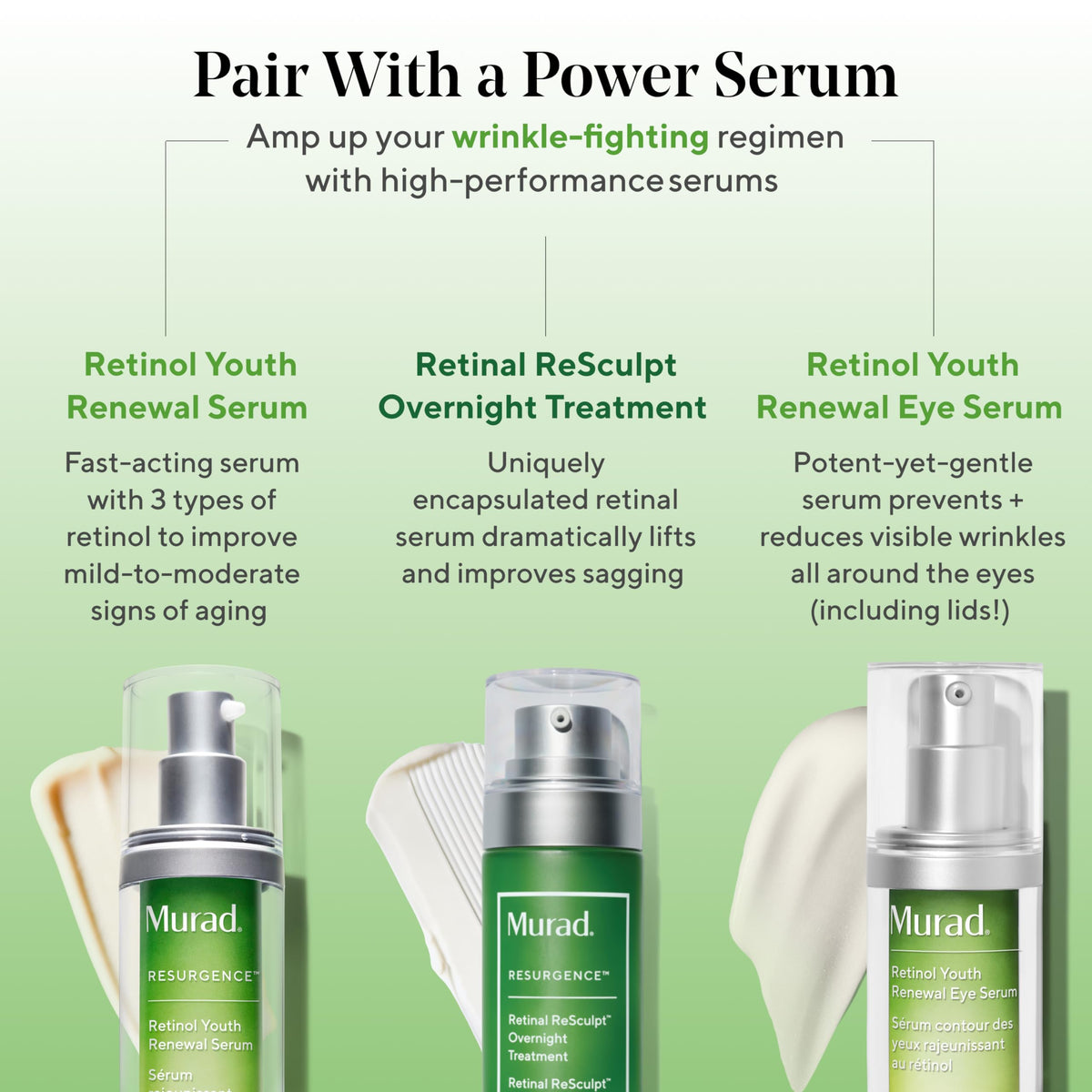 Murad Renewing Eye Cream (0.5 fl oz) - Firming Retinol & Peptide Formula with Mango Butter for Dark Circles & Wrinkles