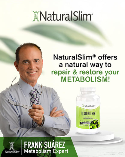 Natural Testosterone Booster for Men - Energy, Muscle Support & Metabolism Enhancement - Ginkgo Biloba, L-Arginine, Testofen, Zinc