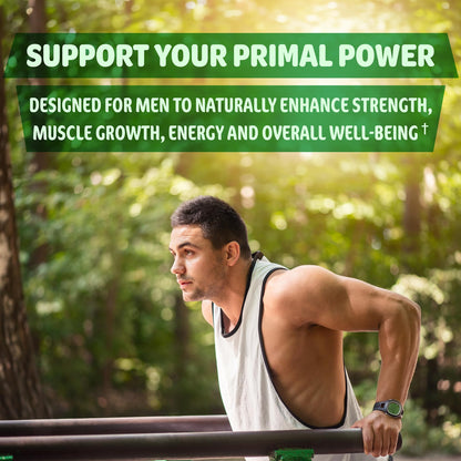 Testosterone Booster for Men - Ashwagandha, Tongkat Ali & Tribulus Formula for Muscle Growth, Strength, Energy & Performance Support