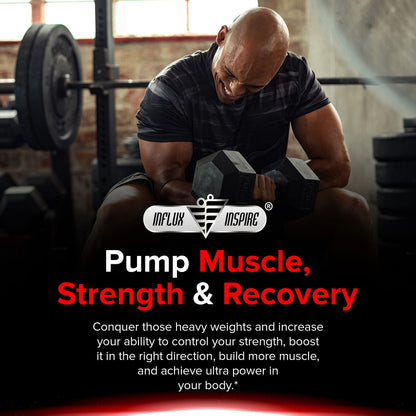 Testosterone Booster for Men - Muscle Growth, Strength, Stamina & Energy Support with Fast-Acting Performance Formula - 60 Capsules (3rd Party Tested)