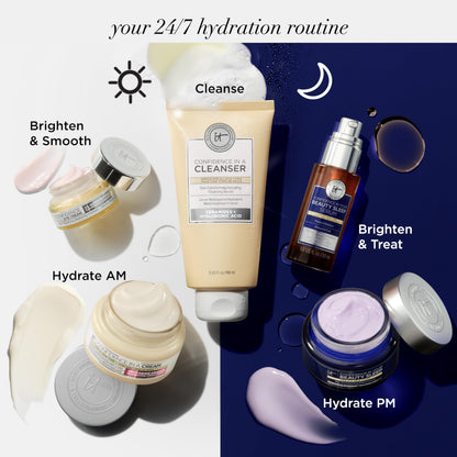 IT Cosmetics Confidence in Your Beauty Sleep - Anti-Aging Night Cream - Visibly Improves Fine Lines, Wrinkles, Dryness, Dullness & Loss of Firmness - With Hyaluronic Acid - 0.47 fl oz