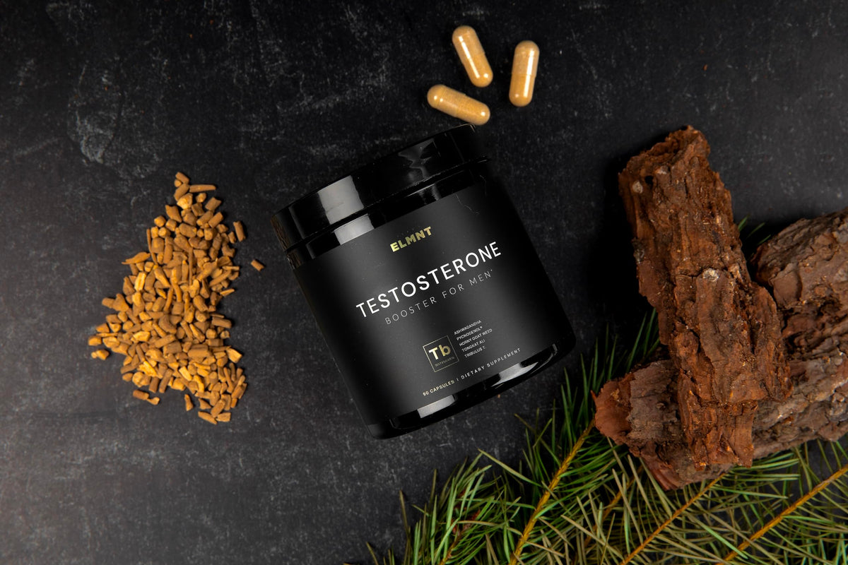 2,015mg Total T Testosterone Booster for Men - 8X Strength with Ashwagandha, Tongkat Ali, Tribulus & Pycnogenol - Libido & Muscle Support