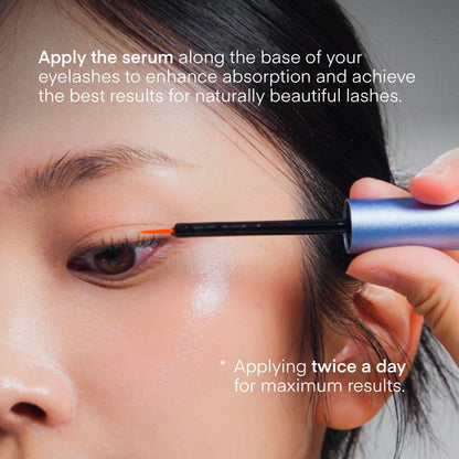 Advanced Eyelash & Eyebrow Enhancing Serum (3mL) - Professional Formula for Longer, Thicker Lashes & Luscious Brows