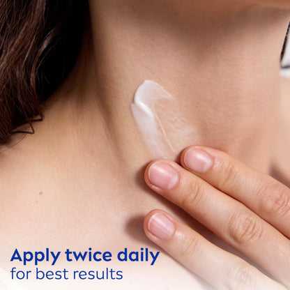 NIVEA Skin Firming & Anti Wrinkle Neck & Chest Cream with Coenzyme Q10, Creatine and Provitamin B5, Skin Firming Cream Reduces the Look of Fine Lines and Wrinkles, 6.7 Oz Tube