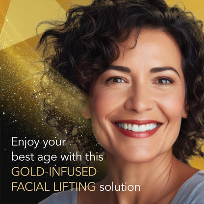 Cicatricure Gold Lift Dual Contour Eye & Lip Cream (Pack of 3) - Anti-Aging Treatment with Gold Peptides & Calcium