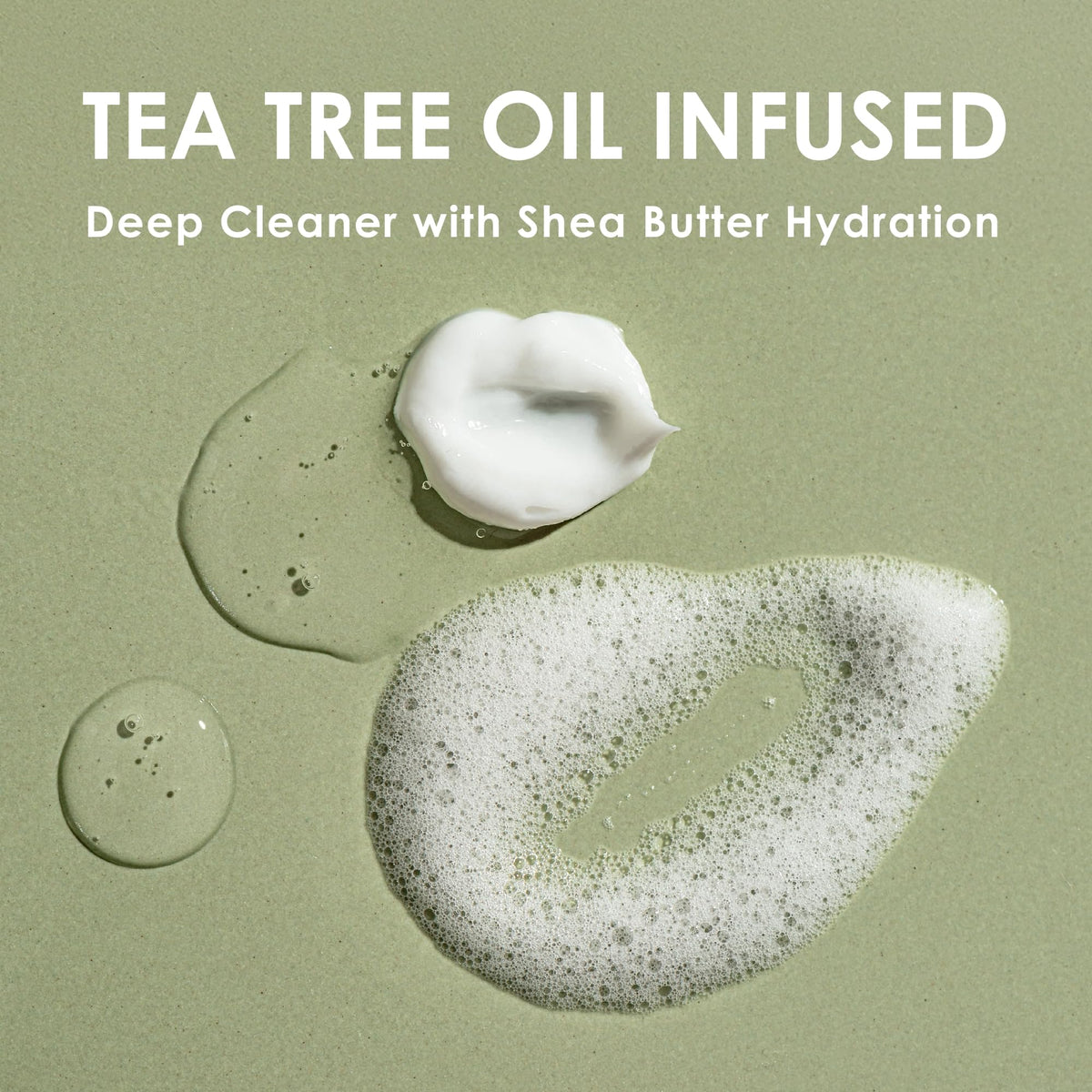 EyeEco Advanced Tea Tree Eyelid and Facial Cleanser - 50mL - Non-Irritating Eyelash & Eyelid Cleanser Soothes Irritation with Tea Tree, Vitamin E and Shea Butter