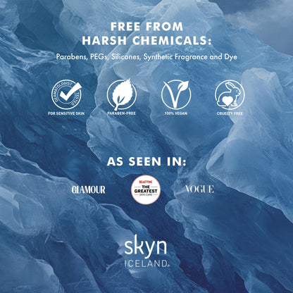 Skyn ICELAND Hydro Cool Firming Under Eye Patches (8 Pairs) - 10-Minute Instant Cooling & Firming Treatment with Peptides & CoQ10