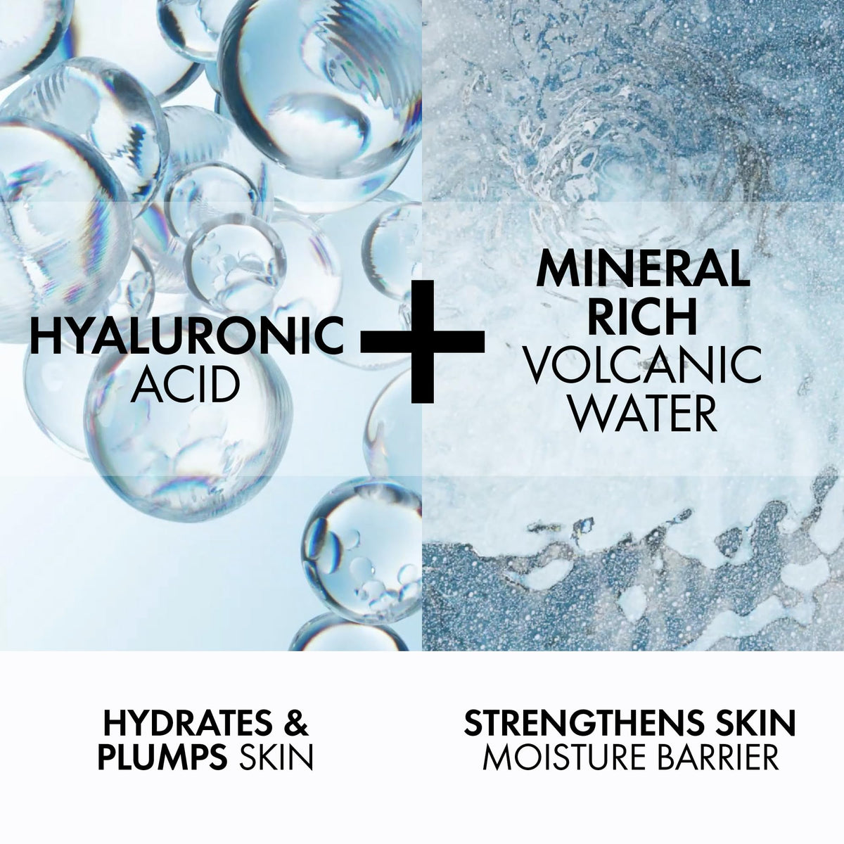 VICHY Mineral 89 Fortifying & Hydrating Daily Skin Booster,Pure Hyaluronic Acid Serum For Face,Plumps & Hydrates,Repairs Skin Barrier,Lightweight Moisturizing Gel,Fragrance Free-& Oil-Free,(Pack of 2)