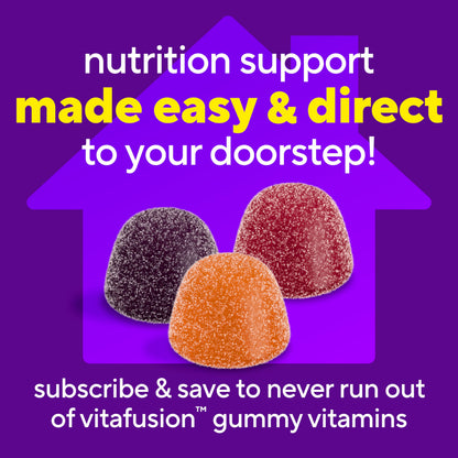 Vitafusion Fiber Well Probiotic Gummies - 3g Fiber - 60 Adult Gummy Vitamins for Women & Men - Plus Prebiotics - Assorted Fruit Flavors - Gluten and Dairy-Free Supplement