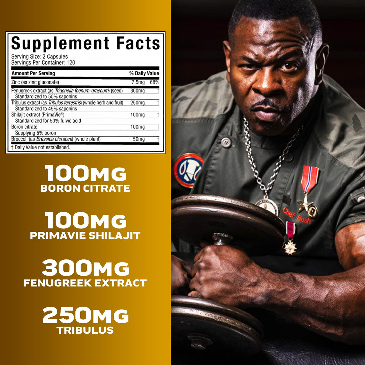 MuscleTech AlphaTest Testosterone Booster for Men - Tribulus & Boron T-Boost Supplement for Muscle Growth, Stamina & Energy - 240 Pills