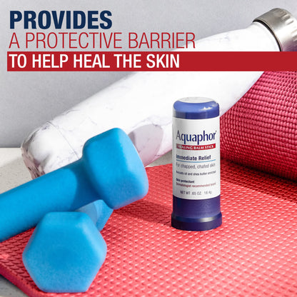 Aquaphor Healing Balm Stick Skin Protectant with Avocado Oil & Shea Butter 0.65 oz