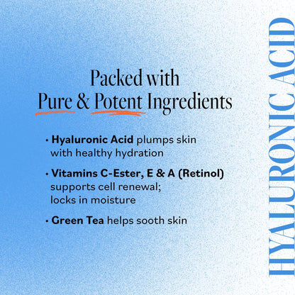 Derma E Hydrating Eye Cream (0.5 oz) - Firming & Lifting Hyaluronic Acid Treatment for Puffy Eyes, Fine Lines & Eyelids