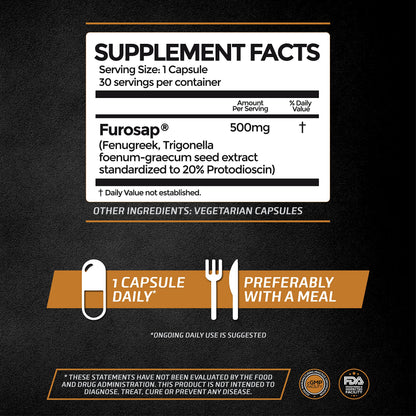Testosterone Booster for Men - Energy, Strength, Stamina & Lean Muscle Support Supplement - PrimeGENIX Testodren