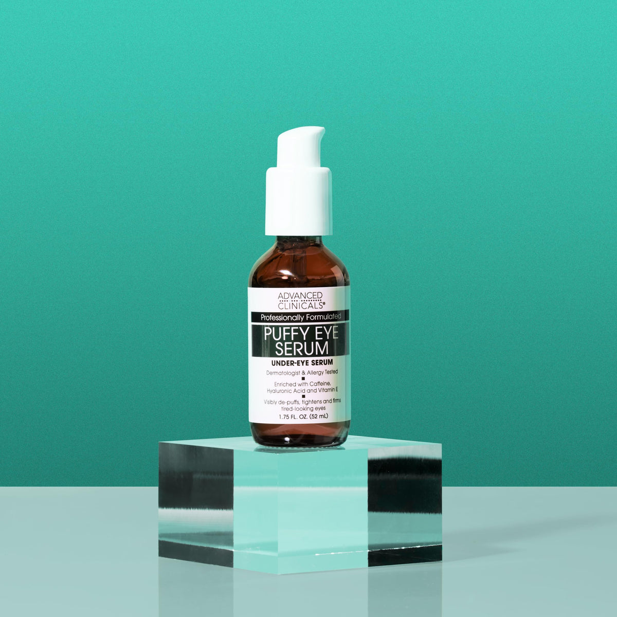 Advanced Clinicals Puffy Eye Serum - Vitamin C & Caffeine Duo (52ml x 2)