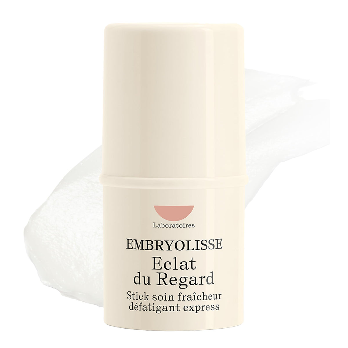 Embryolisse Radiant Eye Stick 0.15 Fl Oz cooling balm for dark circles, puffiness, and undereye makeup preparation.