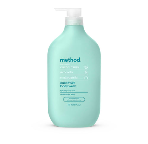Method Body Wash Coco Twist 28 oz bottle