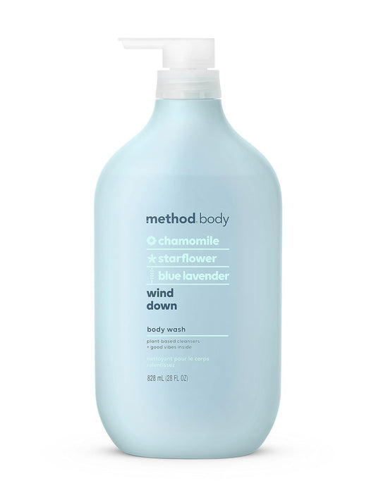 Method Body Wash Wind Down 28 oz bottle