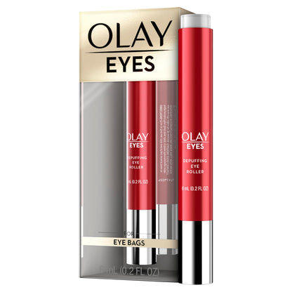 Olay Eyes depuffing eye roller with vitamin E for puffy eyes and tired under eye treatment 0.2 fl oz