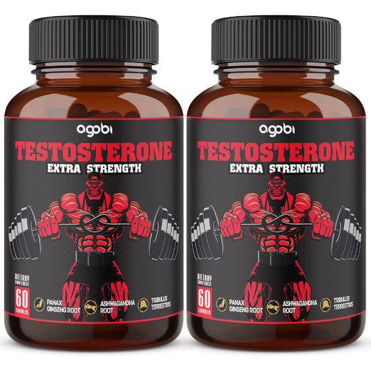 agobi herbal test support supplement men natural testosterone booster capsules 60 count