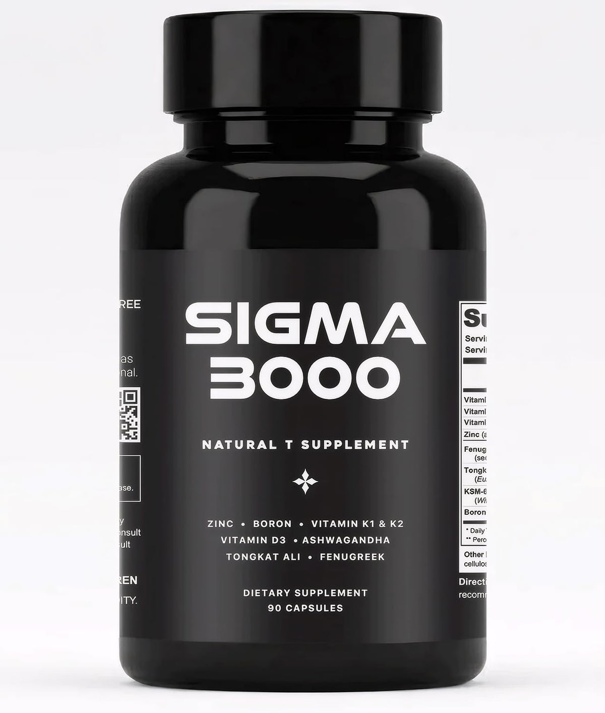 SIGMA 3000 testosterone booster men ashwagandha energy stamina muscle growth supplement capsules